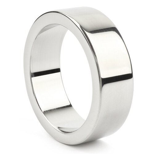 Mr. Steel Wide Band C-Ring 40mm Silver Slike