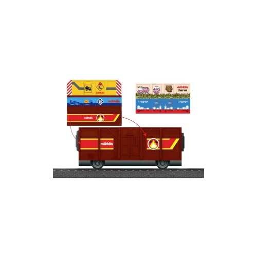 M&amp;auml;rklin World World 44143 H0 moj svet - Gondola z nalepko, (20440036) Slike