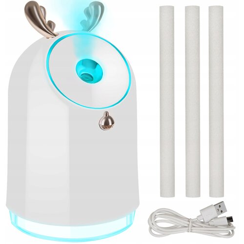Malatec Akumulatorska LED RGB svetilka in vlažilec zraka difuzor 250ml USB, (20405447) Cene