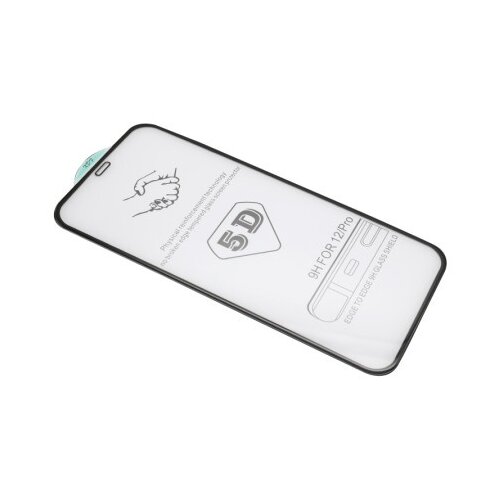  folija za zaštitu ekrana glass 5d za iphone 12/12 pro (6.1) crna ( FL8387 ) Cene