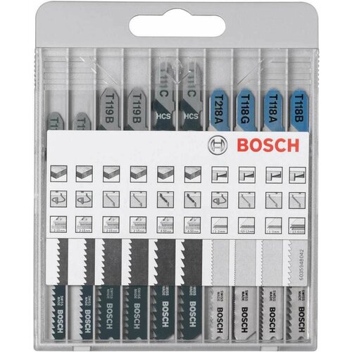 Bosch set basic for wood and metal lis. ub. test. kaseta/ 10 k. Slike
