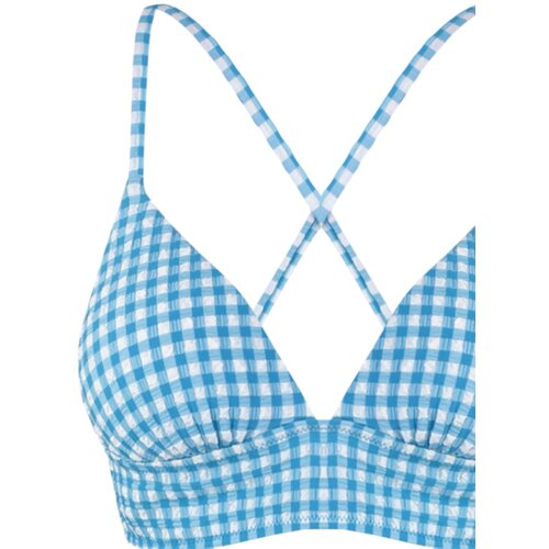 Trendyol Bikini Top - Multi-color - Plaid Slike