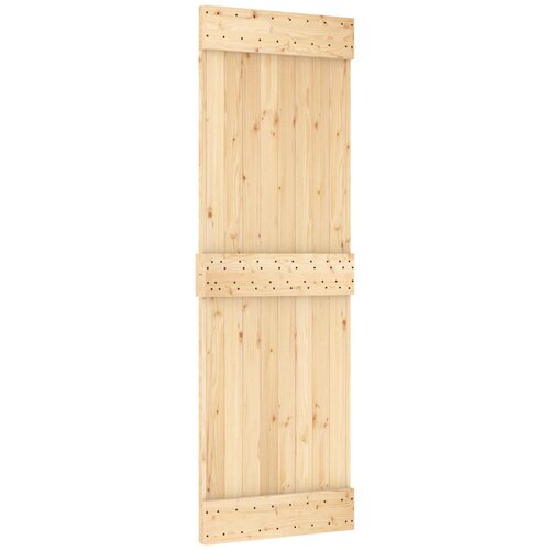  Klizna vrata NARVIK Prirodna i crna 70 x 210 cm (213,5 cm) Slike