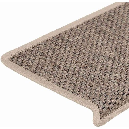  Samoljepljivi otirači za stepenice 30 kom 65x21x4 cm tamnobež Slike