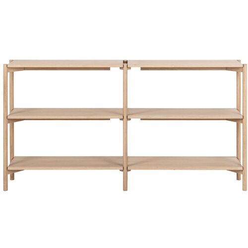Actona Biblioteka u dekoru hrasta u prirodnoj boji 169x88 cm Braidwood &amp;ndash; Slike