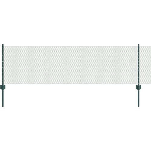  Heksagonalna ograda s stubom 50 x 0,6 m Čelik premazan PVC-om Slike