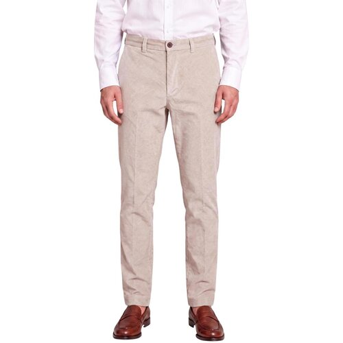 Borghese Hlače Caligola pantalone velluto 5WPAZ1 26VL129 Bež Cene
