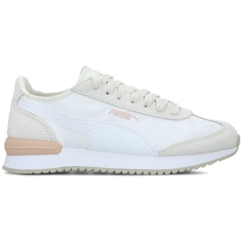 Puma R78 wind nylon warm white-white-des Cene