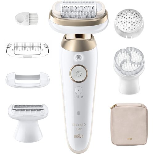 Braun Silk-&eacute;pil 9 9-060 3D epilator s popolnoma prilagodljivo glavo za mokro in suho britje 1 kos Cene