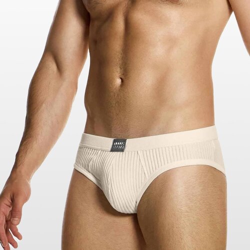 Modus vivendi mu&amp;scaron;ke slip gaće u krem boji iz linije Corduroy Slike