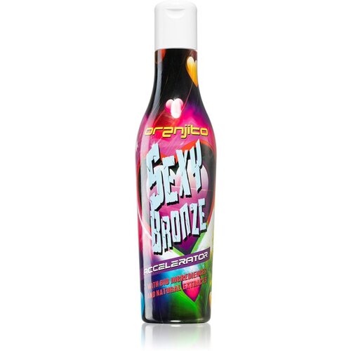 Oranjito Sexy Bronze Accelerator mlijeko za sunčanje s bio komponentama i ubrzavačem tamnjenja uniseks 200 ml Slike