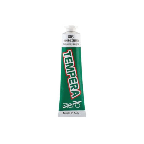 Boja tempera Aero 42ml tubica blue green plavo zelena Cijene