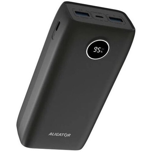 ALIGATOR PBPD30BK - Power banka sa LCD displejom PD 30000 mAh/20W/3,7V crna Cene