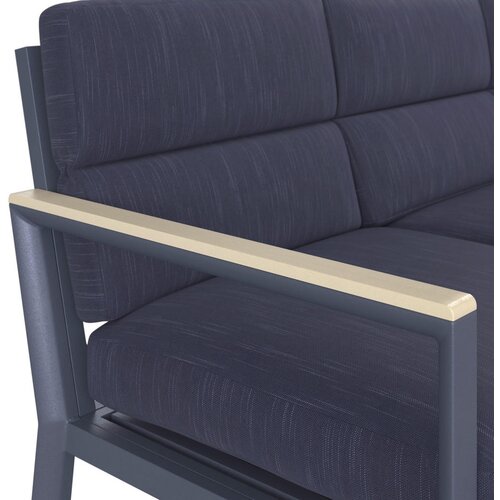 Ambia Garden jedilna lounge garnitura tkanina aluminij Slike