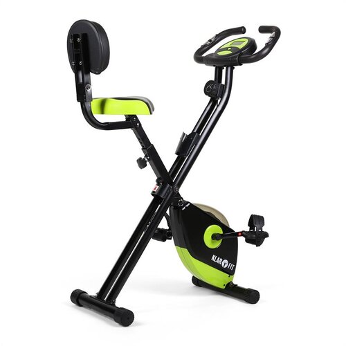 Klarfit Azura Air, domači trenažer, X-bike, SilentBelt, magnetni upor, zložljiv Cene