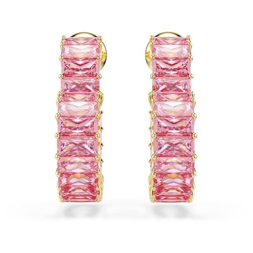 Swarovski Uhani zlata / roza Slike