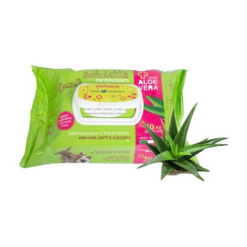 Farm Company Vlažne Maramice Aloe Vera Sa Puderom 40kom Cene
