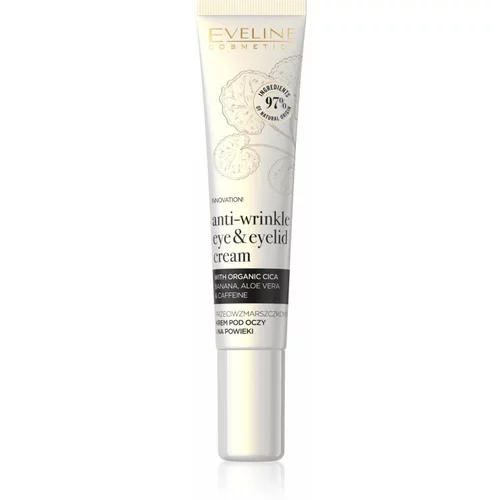 Eveline Cosmetics Organic Gold krema proti gubam za predel okoli oči 20 ml