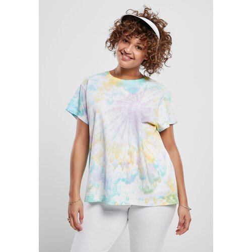 Urban Classics Women's T-shirt Tie Dye Boyfriend Tee pastel Cene