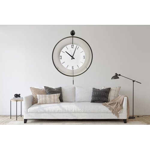 Atelier Del Sofa Zidni sat 58x80x7cm Crni Cijene