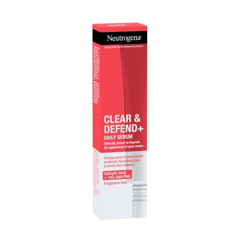 Neutrogena serum za obraz - Clear and Defend Plus Serum Cene