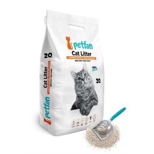 HOBBY Pijesak za mačke 20l Pet Fan Natural Slike