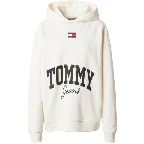 Tommy Jeans Majica mornarska / rdeča / črna / off-bela