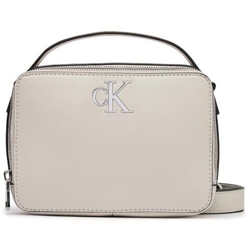 Calvin Klein Jeans Ročna torba Minimal Monogram Camera Bag18 K60K610683 &amp;Eacute;cru Slike