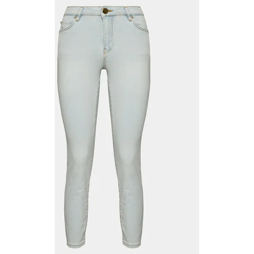 Pinko Jeans hlače 100169 A1MQ Modra Slim Fit