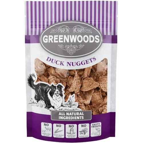 Greenwoods Nuggets raca - Varčno pakiranje: 2 x 100 g