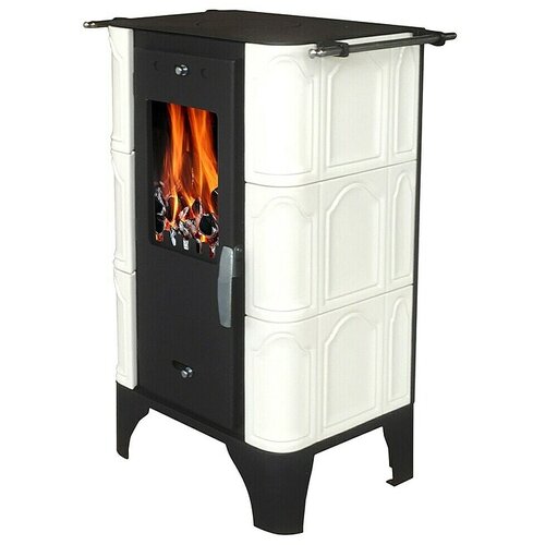  Kamin na drva Piccolino (6 kW, Kapacitet grijanja prostorije: 120 m³, Bijela) Cijene