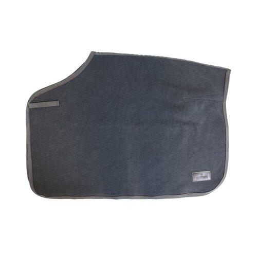 Kentucky Horsewear Jahalno pregrinjalo "Quadrat heavy fleece" temno sivo - M Cene