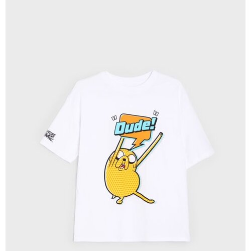 Sinsay Pamučna majica s printom Adventure Time Cijene