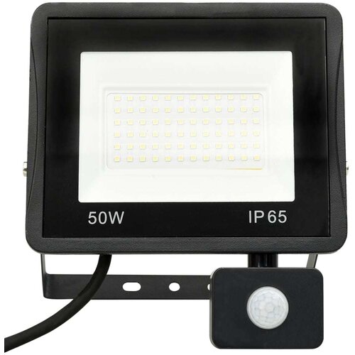 VidaXL LED reflektor s senzorjem 50 W toplo bel Slike