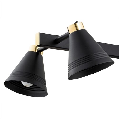  Argon 2552 - Luster na &amp;scaron;ipci AVALONE 6xE27/15W/230V crna/zlatna Slike