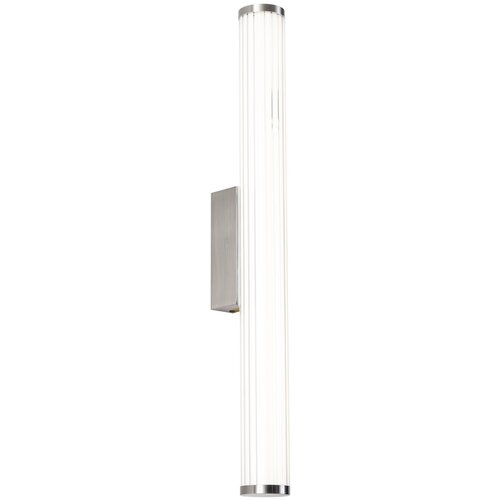 QAZQA Retro stenska svetilka Gunmetal 60cm vklj. LED IP44 - Coco Slike
