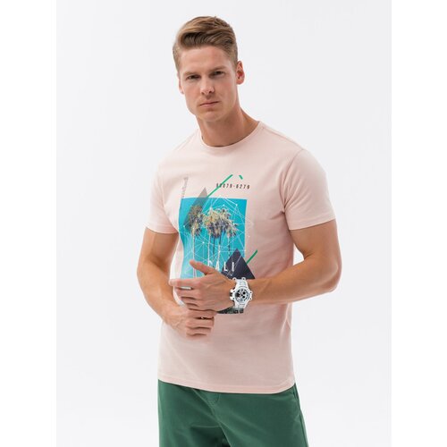 Ombre Men's printed cotton t-shirt Slike
