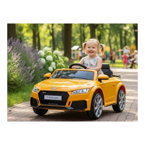  Audi TT RS &ndash; Licencirani Dečiji Automobil na Akumulator Žuti (12V) Cene