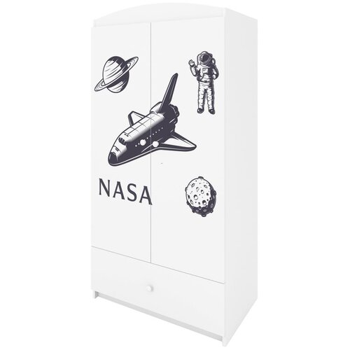  Dječji ormar - NASA - bijeli Slike