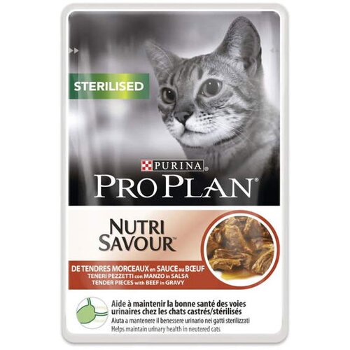 Purina PRO PLAN kesica za sterilisane mačke - govedina 85g Cene