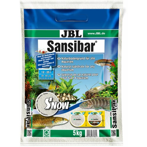 JBL aquaristic sansibar snow 5kg Cene