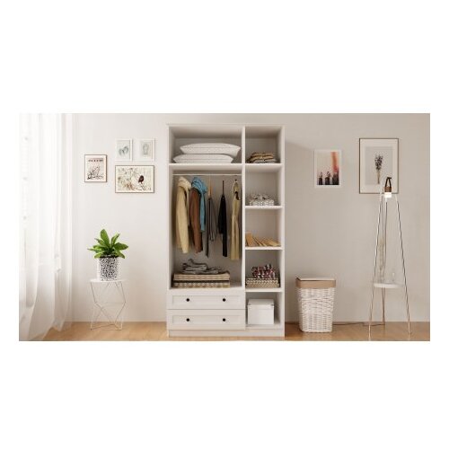 Hanah home Ormar Rb-073, 105x184x52 cm, Bijeli Slike