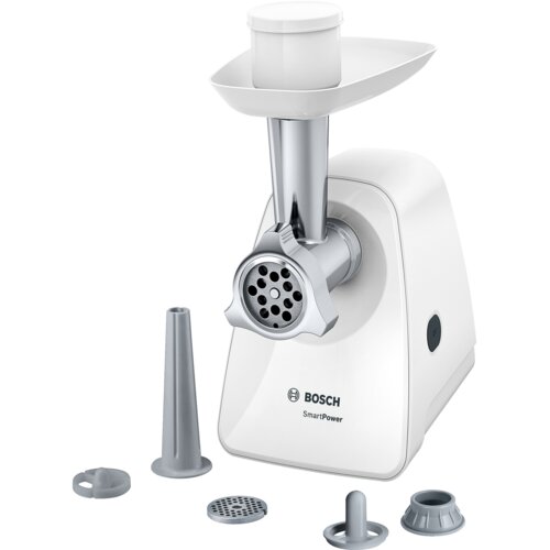 Bosch MFW2520W naprava za mletje mesa 1500 W Nerjaveče jeklo, Bela Slike