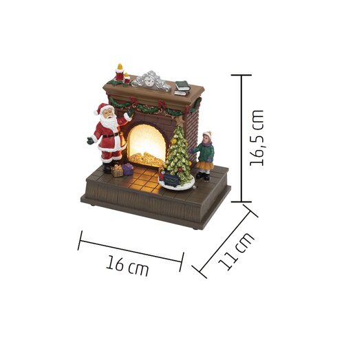 Home svetleća LED diorama &amp;quot;kamin&amp;quot; ( DRM14 ) Slike