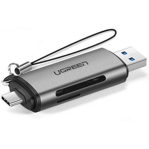 Ugreen čitalec kartic 2v1 USB 3.0/USB-C (50706)