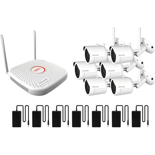 Amiko Home Set za video nadzor, 2 Mpixel, 6 x bullet cam., 9 ch, WiFi, WIFI KIT-6900 Cijene