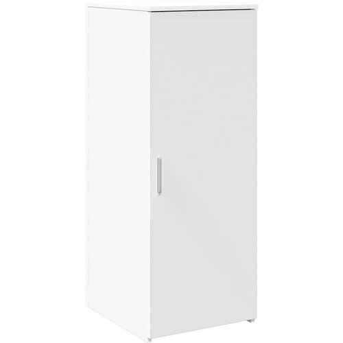  Recepcijski stol bijeli 135x50x103,5 cm izrađeno drvo Slike