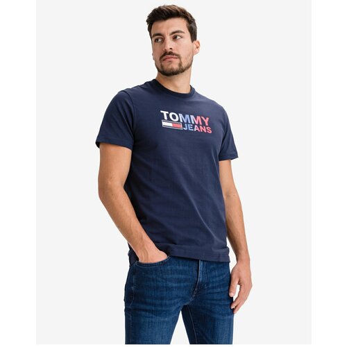 Tommy Hilfiger Color Corporation Logo T-shirt Tommy Jeans - Men Cene