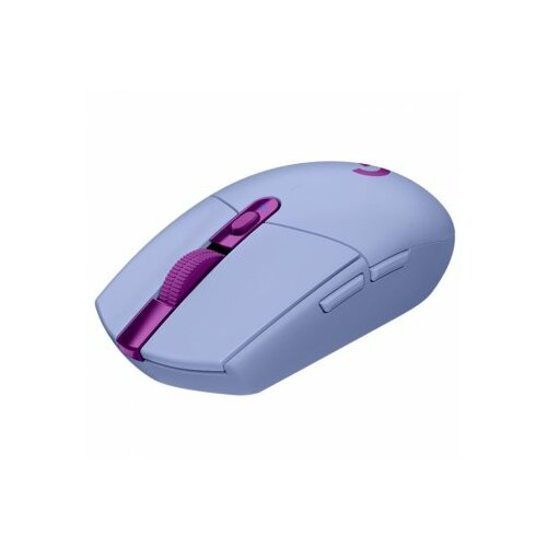 Logitech G305 LIGHTSPEED Wireless Gaming Mouse - LILAC - EWR2 Slike