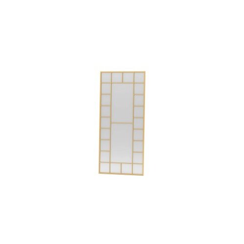 Hanah home podno ogledalo boxia, 80 cm x 180 cm, zlatne boje Slike